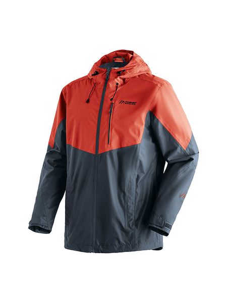 Maier Sports Kurtka funkcyjna w kolorze czerwono-szarym rozmiar: 50. Czerwone kurtki outdoor męskie Maier Sports, bez wzorów, z materiału, bez kaptura. Za 239.86 zł.