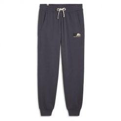 Spodnie sportowe męskie Puma 68176069. Szare spodnie sportowe męskie Puma, z dresówki. Za 259.99 zł.