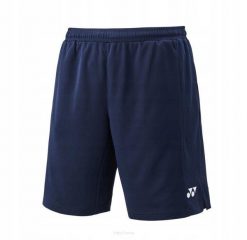 Spodenki tenisowe Yonex Club Team. Niebieskie szorty męskie YONEX, m, z materiału, na fitness i siłownię. Za 169.00 zł.