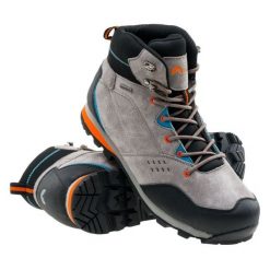 Buty Elbrus Condis Mid Wp 92800210610 szare. Szare buty sportowe na co dzień męskie z gumy, bez zapięcia. Za 373.42 zł.