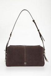 Torebka damska zamszowa PINKO. Torebki klasyczne damskie Pinko, bez wzorów, z zamszu, zamszowe, bez dodatków. Za 1,979.00 zł.