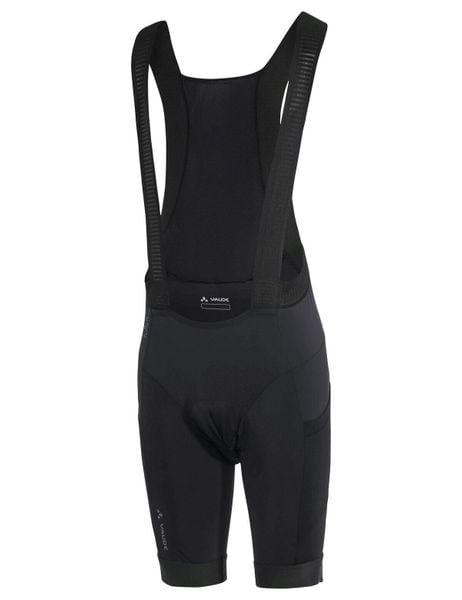 Spodnie rowerowe z wyściełaną wkładką M Kuro Bib Tights II. Czarne spodnie sportowe męskie Vaude, z materiału. Za 649.00 zł.