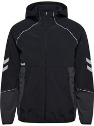 Kurtka z dresu Hummel Blaze26 Athleisure. Czarne kurtki damskie HUMMEL, l, bez wzorów, z dresówki, z kapturem. Za 344.00 zł.
