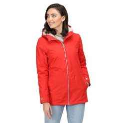 Kurtka trekkingowa damska Regatta Begonia II. Czerwone kurtki damskie Regatta, bez wzorów, z poliesteru, bez kaptura. Za 304.70 zł.