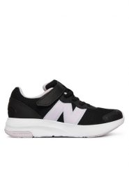 New Balance Sneakersy P57823W Czarny. Czarne buty sportowe dziewczęce New Balance, bez wzorów, z materiału, bez zapięcia. Za 179.99 zł.