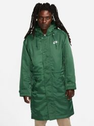 Nike Sportswear Parka w kolorze zielonym rozmiar: L. Zielone parki męskie Nike Sportswear, l, bez wzorów, z polaru. Za 461.21 zł.