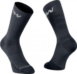 Skarpety rowerowe NORTHWAVE EXTREME PRO Sock - czarny/szary. Czarne skarpetki męskie Northwave, bez wzorów. Za 124.50 zł.