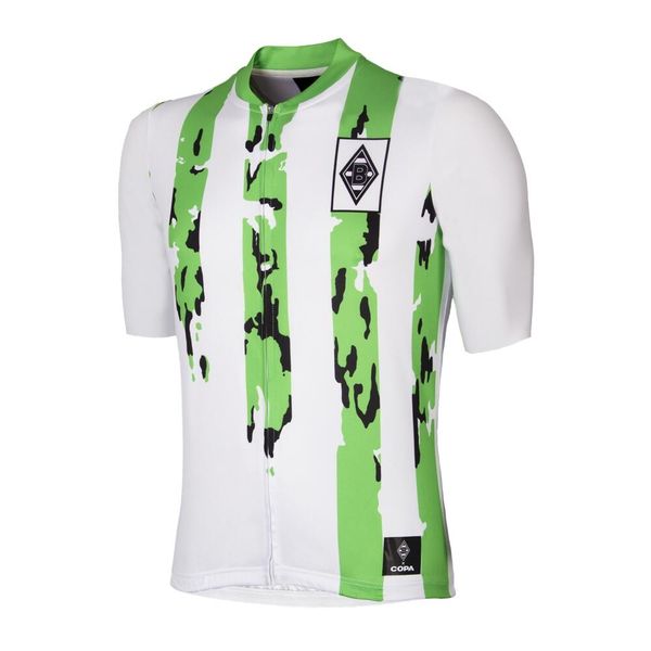 Koszulka Kolarska Dla Dorosły - Borussia Mönchengladbach 1995 - Biała. Białe t-shirty sportowe męskie COPA FOOTBALL, m, bez ramiączek, rowerowe. Za 296.17 zł.