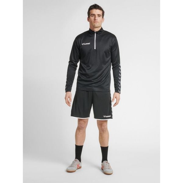 Bluza Hummel demi-zip hmlAUTHENTIC. Białe bluzy bez kaptura męskie HUMMEL, m, z materiału. Za 160.00 zł.