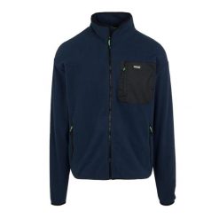 Męska Bluza Polarowa Frankie Z Pełnym Zamkiem Błyskawicznym. Niebieskie bluzy bez kaptura męskie Regatta, m, z polaru. Za 70.99 zł.