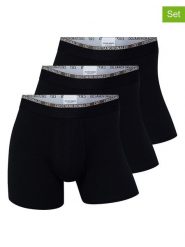 CR7 Bokserki (3 pary) w kolorze czarnym rozmiar: M. Czarne bokserki męskie CR7, bez wzorów. Za 78.28 zł.