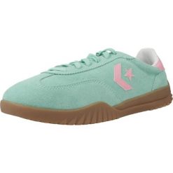 Buty CONVERSE RUN STAR TRAINER OX Zielony. Zielone buty sportowe na co dzień damskie Converse, bez wzorów, z zamszu. Za 390.99 zł.