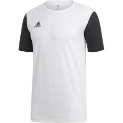 Koszulka piłkarska adidas Estro 19 JSY. Białe t-shirty sportowe męskie Adidas, m, bez ramiączek, do piłki nożnej. Za 42.99 zł.