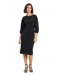 Betty Barclay Sukienka w kolorze czarnym rozmiar: 40. Czarne sukienki damskie Betty Barclay, bez wzorów, bez kołnierzyka, bez ramiączek, midi. Za 217.95 zł.