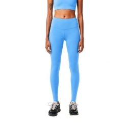 Legginsy treningowe damskie Lacoste. Niebieskie legginsy damskie Lacoste, s, bez wzorów, z dzianiny. Za 257.00 zł.