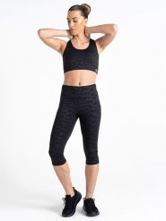 Dare 2b Legginsy sportowe "Influential" w kolorze czarnym rozmiar: 52. Czarne legginsy damskie Dare 2b, bez wzorów, z materiału. Za 82.64 zł.