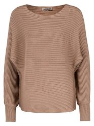 Eight2Nine Sweter w kolorze jasnobrązowym rozmiar: S. Brązowe swetry klasyczne damskie Eight2Nine, s, prążkowane, bez kołnierzyka. Za 158.47 zł.