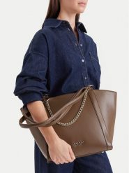Nine West Torebka CEO-ADDISON-LH22281 Brązowy. Brązowe torebki klasyczne damskie Nine West, bez wzorów, bez dodatków. Za 229.99 zł.