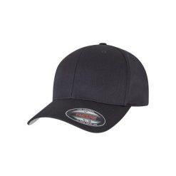 Czapka bejsbolówka Flexfit Wooly Combed. Czarne czapki męskie FLEXFIT, bez wzorów, z bawełny, sportowe. Za 70.45 zł.