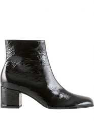 Högl Botki "Daydream" w kolorze czarnym rozmiar: 38,5. Czarne botki damskie HÖGL, eleganckie, bez obcasa, bez zapięcia. Za 401.45 zł.