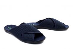 ADANEX 28740 LEK5VN granatowy, klapki męskie. Niebieskie klapki i japonki męskie Adanex. Za 74.99 zł.