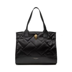 Torebka Kurt Geiger. Czarne shopper bag damskie Kurt Geiger, bez wzorów, bez dodatków. Za 469.99 zł.