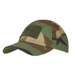 Czapka baseballowa z daszkiem. Brązowe czapki męskie HELIKON-TEX, bez wzorów. Za 82.99 zł.