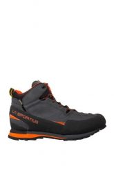 Buty trekkingowe męskie Boulder X Mid. Brązowe buty trekkingowe męskie La Sportiva, na zimę, z gore-texu, przed kolano, bez zapięcia, trekkingowe, gore-tex. Za 1,058.00 zł.