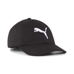 Czapka z daszkiem ESS PUMA Cat PUMA Black. Czarne czapki męskie Puma, bez wzorów. Za 64.59 zł.