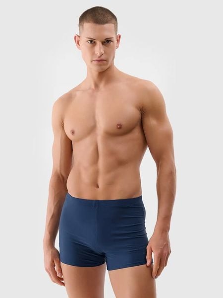 4F Kąpielówki w kolorze niebieskim rozmiar: XXL. Niebieskie kąpielówki męskie 4f, xxl, bez wzorów, z materiału. Za 42.95 zł.