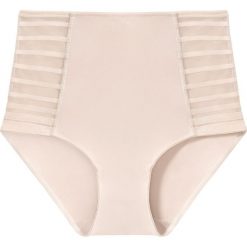 Figi shape, średni stopień modelowania sylwetki. Brązowe figi damskie bonprix, bez wzorów, z bawełny. Za 69.99 zł.