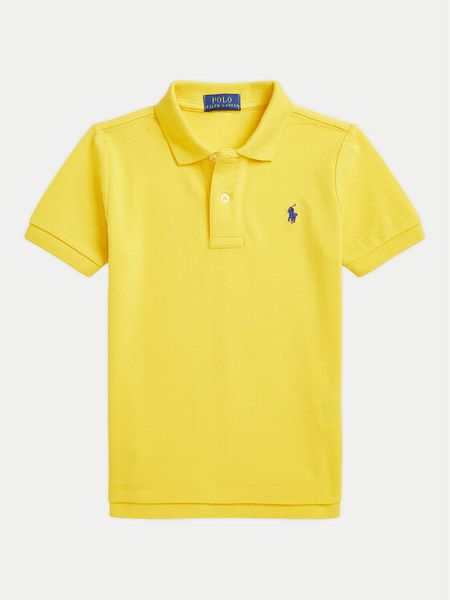 Polo Ralph Lauren Polo 322703632 Żółty Regular Fit. Żółte t-shirty chłopięce Polo Ralph Lauren, bez wzorów, z bawełny, bez ramiączek. Za 179.99 zł.