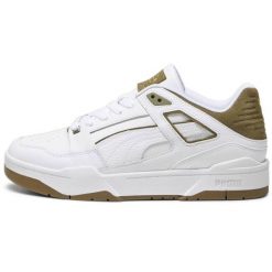 Buty sportowe Puma Slipstream. Białe buty sportowe na co dzień damskie Puma, bez wzorów, z syntetyku. Za 390.00 zł.