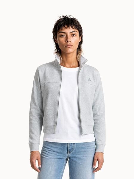 Bluza damska Le Coq Sportif Essential FZ. Niebieskie bluzy bez kaptura damskie Le Coq Sportif, m, bez wzorów, z dresówki, bez ramiączek, długie, bez kaptura. Za 536.00 zł.