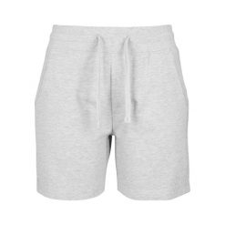 Szorty Damskie Frotte Wrzosowe. Szare szorty damskie BUILD YOUR BRAND, bez wzorów, sportowe. Za 83.99 zł.