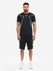 Zestaw Koszulka i Szorty Lonsdale Bewick. Czarne szorty sportowe męskie Lonsdale, m, z elastanu. Za 240.50 zł.