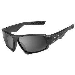 Polaryzowane okulary przeciwsłoneczne UV i wiatroodporne. Czarne okulary przeciwsłoneczne męskie WEST BIKING, z gumy. Za 93.36 zł.