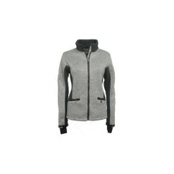 Damska kurtka polarowa Peak Mountain chineAtmos. Szare kurtki narciarskie i snowboardowe damskie Peak Mountain, bez wzorów, z polaru, bez kaptura, narciarskie. Za 236.00 zł.