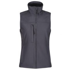 Damska Kamizelka Softshell Flux. Szare kamizelki damskie Regatta, l, bez wzorów, z softshellu, bez kaptura. Za 162.99 zł.