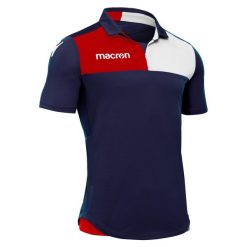 Koszulka Macron nunki. Czerwone t-shirty sportowe męskie Macron, xs, z materiału, bez ramiączek, do piłki nożnej. Za 219.00 zł.
