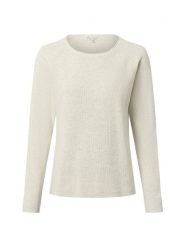 Marie Lund Sweter z dzianiny Kobiety Bawełna szary, L. Szare swetry klasyczne damskie Marie Lund, l, z bawełny, bez kołnierzyka. Za 159.95 zł.