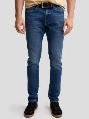BIG STAR Dżinsy - Tapered fit - w kolorze granatowym rozmiar: W32/L32. Niebieskie jeansy męskie Big Star. Za 180.06 zł.