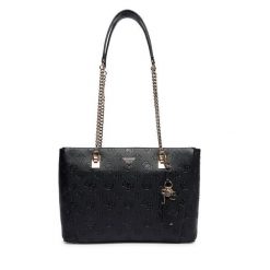 Torebka Guess. Czarne torebki klasyczne damskie Guess, z aplikacjami, bez dodatków. Za 579.99 zł.