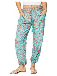 Ipanima Spodnie w kolorze turkusowym rozmiar: 34/36. Niebieskie spodnie materiałowe damskie Ipanima, bez wzorów, z materiału, klasyczne, z standardowym stanem. Za 70.24 zł.