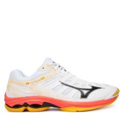 Buty halowe Mizuno. Brązowe buty sportowe na co dzień męskie Mizuno, bez zapięcia, mizuno wave. Za 359.99 zł.