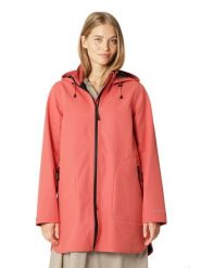 Ilse Jacobsen Płaszcz przeciwdeszczowy w kolorze koralowym rozmiar: 40. Czerwone kurtki przeciwdeszczowe damskie Ilse Jacobsen, m, bez kaptura. Za 260.99 zł.