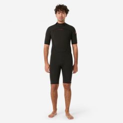 Krótka pianka surfingowa męska Quiksilver Prologue 2 mm. Brązowe szorty męskie Quiksilver, bez wzorów, z materiału, sportowe. Za 529.99 zł.