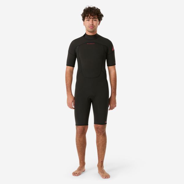 Krótka pianka surfingowa męska Quiksilver Prologue 2 mm. Brązowe szorty męskie Quiksilver, bez wzorów, z materiału, sportowe. Za 529.99 zł.