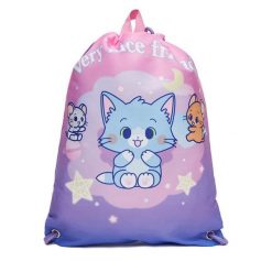 Plecak Tom & Jerry Gokko. Fioletowe plecaki damskie Tom & Jerry Gokko, bez wzorów, sportowe. Za 39.99 zł.