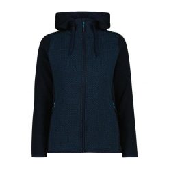 Kurtka turystyczna damska z kapturem i zamkiem CMP. Niebieskie kurtki damskie CMP, xs, bez wzorów, z kapturem. Za 292.20 zł.